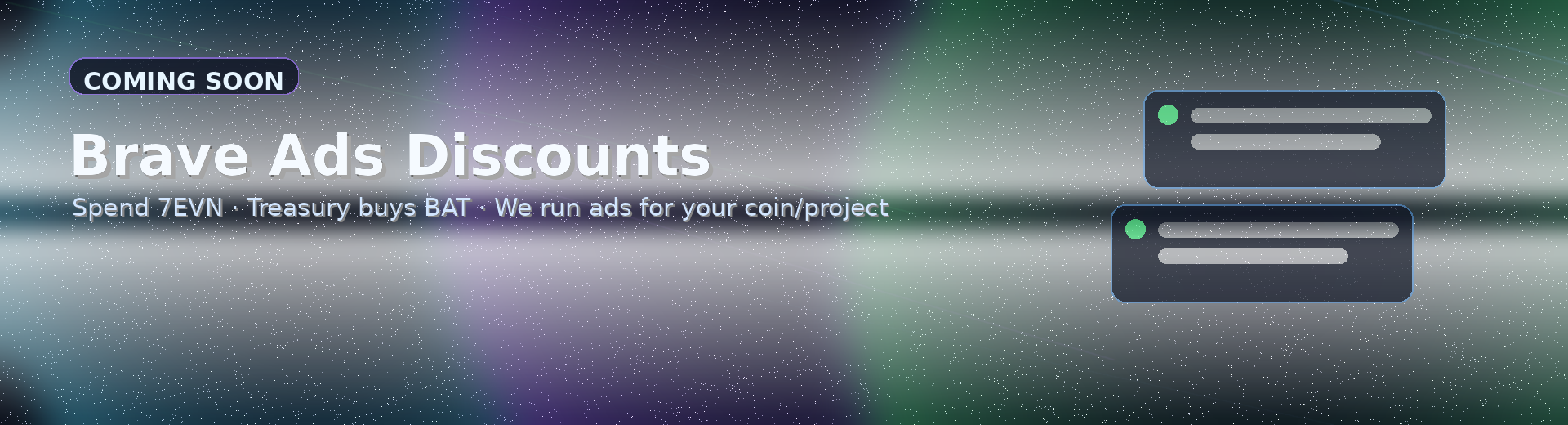 Brave Ads Discounts banner